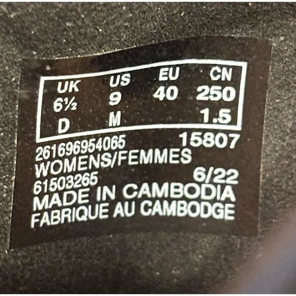 Clarks Collection Black Leather Mary Jane Heels Women’s 9 Comfort Shoes - Picture 10 of 10